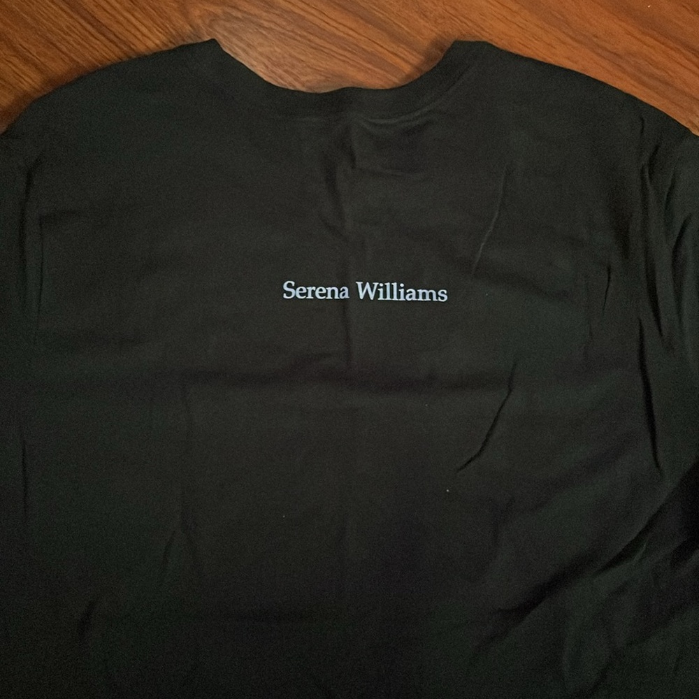 New Nike Serena Williams rare T shirt Black sz XL FN4908 NWT
